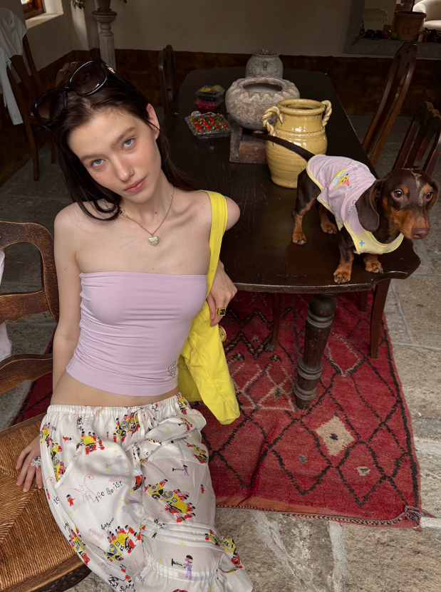 Petal Breeze Strapless Tube Top