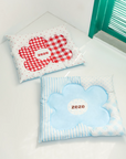 Polka Flower Cooling Pet Bed