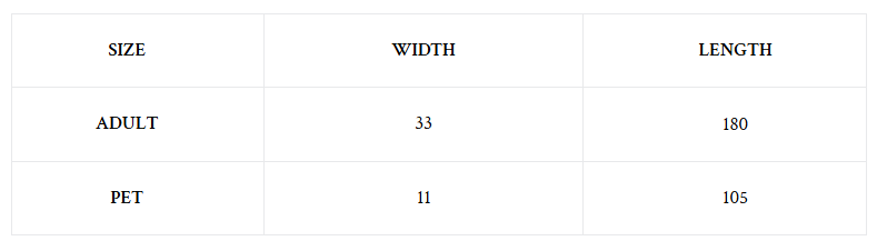 Pet Lover Matchy Scarf (FOR YOU)