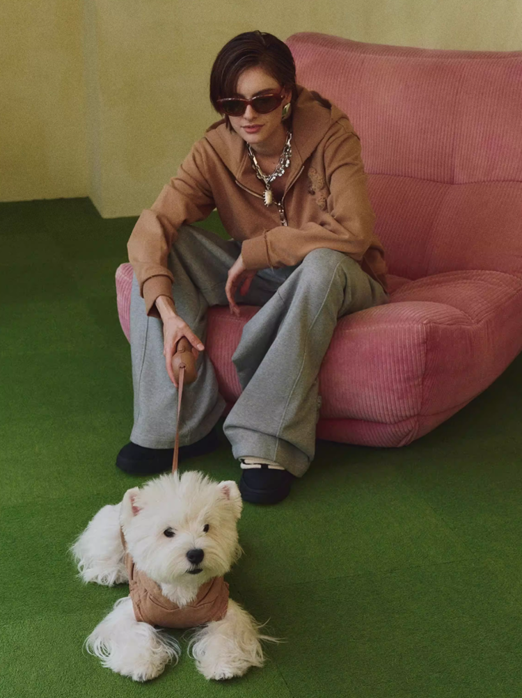 Mocha Bloom Hoodie (FOR PETS)