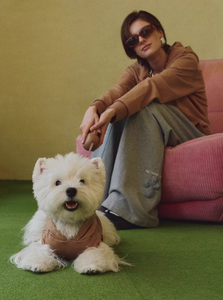 Mocha Bloom Hoodie (FOR PETS)