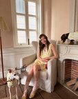 Little Dog House Floral Mini Dress
