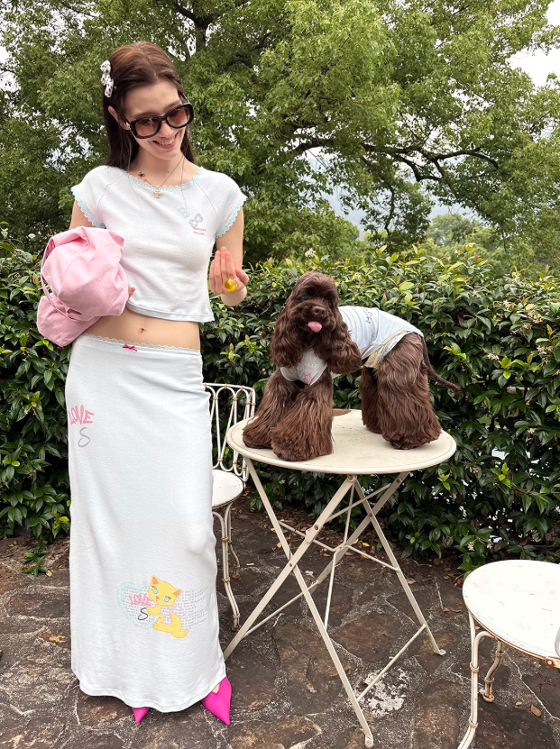 Sweet Camellia Outfit Set
