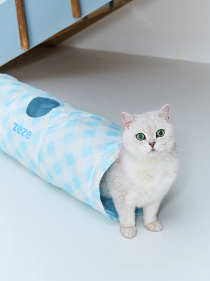 2-in-1 Cooling Tunnel Pet Mat