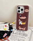 Autumn-inspired dachshund Phone Cases