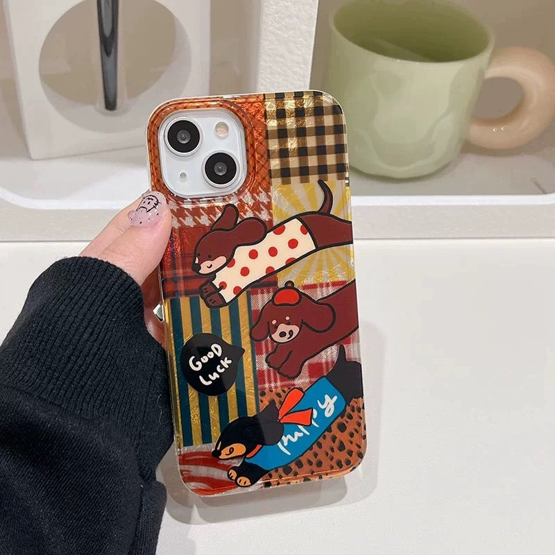 Autumn-Inspired Dachshund Phone Cases for Pet Lovers – Pawelier