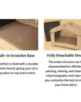 FurHugs FeltDom Modular Cat House