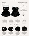 Starry Evening Velvet Dress