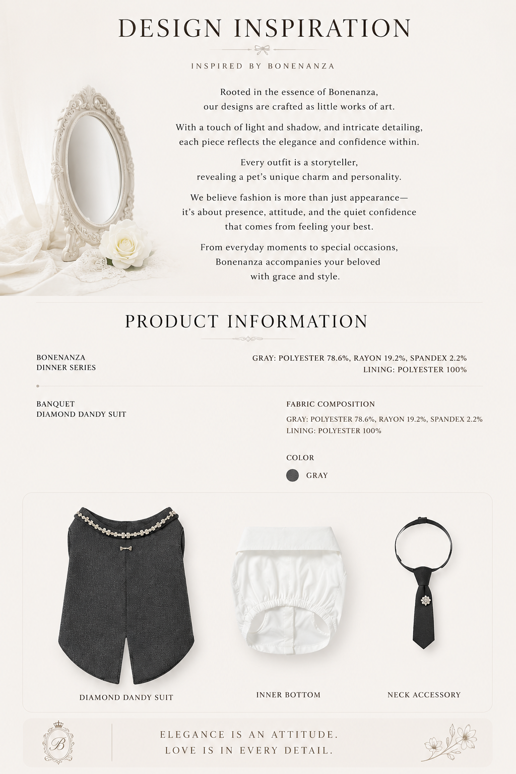 Banquet Diamond Dandy Suit Set