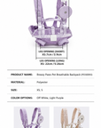 Lavender Cloud Shoulder Carrier Backpack