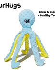 Squeaky Octopus Plush Dog Toy