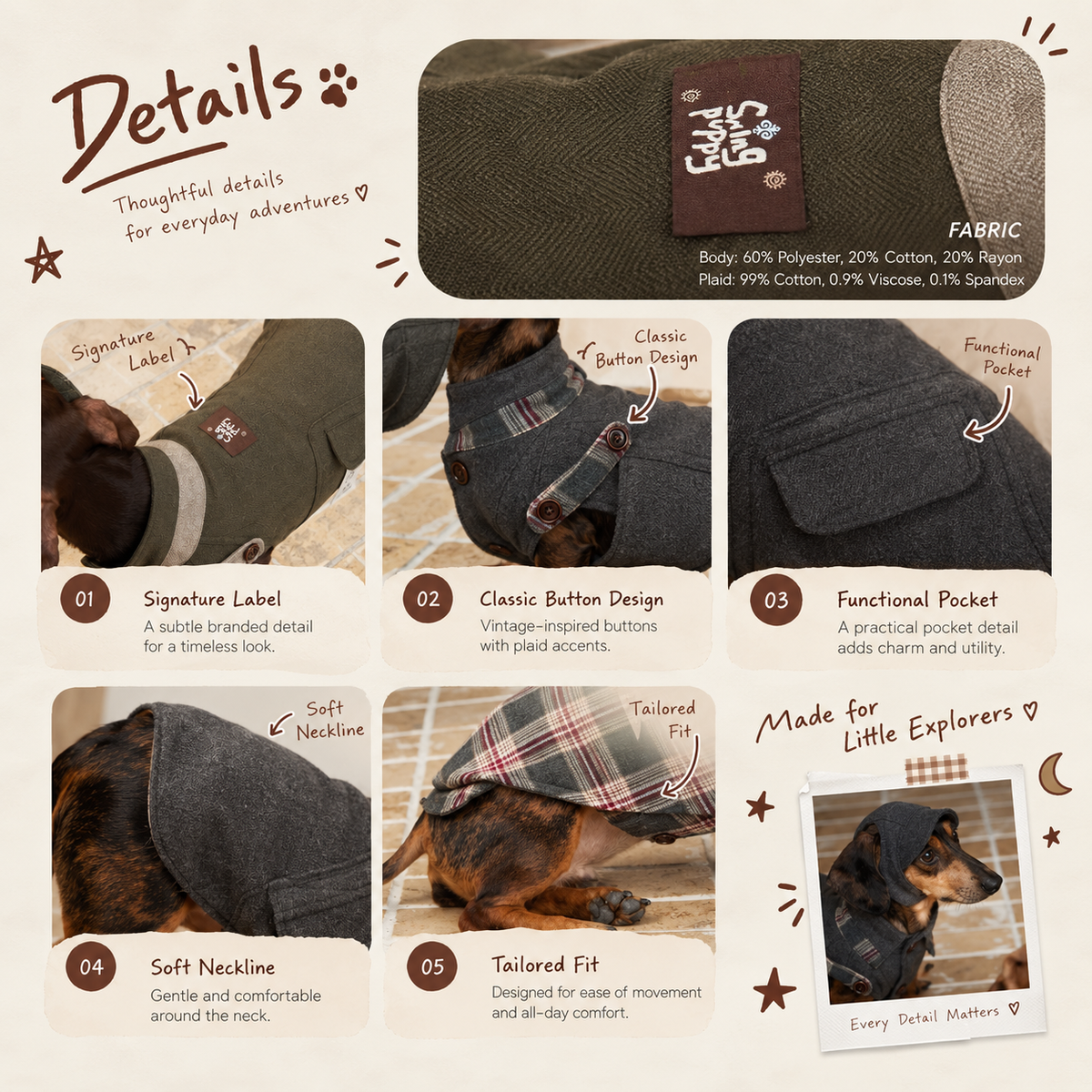 Windsor Reversible Plaid Dog Vest